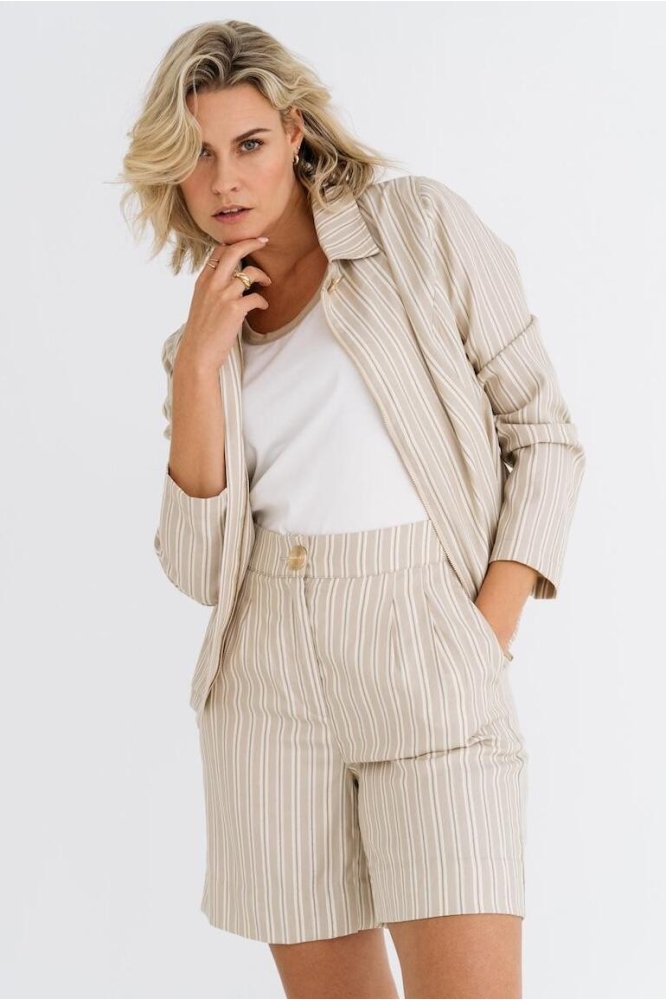 NOCY SHORT SU25 NOCY 317 SAND GOLD STRIPE